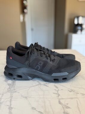 On Cloudpulse Running Shoes Men’s Sz 11 All Black Athletic Lightweight Cloudtec